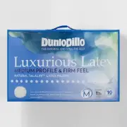 NEW Dunlopillo Luxurious Latex Medium Profile & Firm Pillow