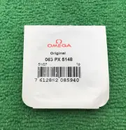 Genuine Omega 5148 PX Watch Crystal With Gilt Tension Ring, NOS