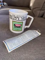 Vintage Sigma The Official Preppy Mug C.B.C. PIG Cup Mug With Preppy Glossary