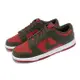 Nike 休閒鞋 Dunk Low Mystic Red 男鞋 女鞋 紅 綠 皮革 經典 復古 低筒 運動鞋 DV0833-600