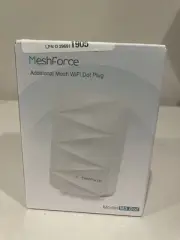 1-Pack MeshForce M3 Dot Wall Plug WiFi Extender, Works with MeshForce M1 and M3