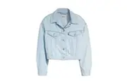 Levis Womens/Ladies Lightweight Trucker Jacket (Light Blue) - UTGT1469
