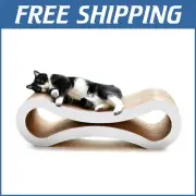 Ultimate Reversible Cat Scratch Lounge - Eco-Friendly & Stylish for Indoor Cats