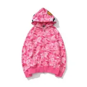 Hoodie For Women Men With Shark Mouth Print Casual Loose Jacket With Zipper I M