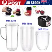 Replacement Parts Cup Cross Blade Flip Top Lid for Magic Bullet 250w Blenders AU