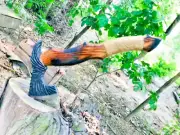 Premium Handmade Viking Axe With Leather Sheath Carbon Steel camping Axe Gift TM