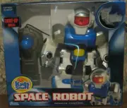 Kids Stuff Remote Control Light Up Walking Space Robot - Excite Toys