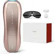 Ulike Laser Hair Removal for Women and Men, Air 10 IPL Hair Removal With Ice-cooling for Nearly Painless Hair Removal From Home, Dual Lights, Skin Sensor and 4 Modes for Safety Whole Body Process
