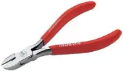 021F-72-110 Micro Side Cutter, Red/Silver, 110 Mm Length