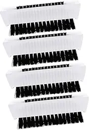 HAKIDZEL 2sets Bathroom Scrubber Shower Scrubber Strong Bristle Brush Nail Cleaning Brushes Hand Fingernail Scrub Nail 2pcs*2