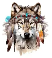 Sublimation Print Native Wolf Ready to Press Heat Transfer