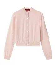 Gucci Button-Up Knit Cardigan S light pink