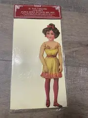 Raphael Tuck Collectible CUT-OUT Paper Doll Costume Set 1987 Shackman Collection