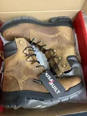 Wolverine 8” Ramparts USA W190020 Waterproof Durashocks Work Boot 11 M NEW