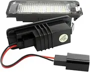 GANAZONO 2Pcs LED Plate Light Easy Installation Number License Bulb for Cars LED Car Bulb for Heat Dissipation Plug and Play Replacement