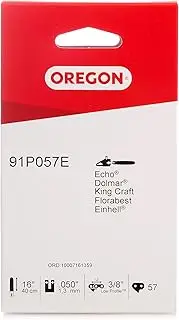 [Oregon] Standard 91P Chain to fit 16-Inch Titan, Gardenline, Black & Decker, Spear & Jackson, Einhell, Worx, Mac Allister, Florabest, Handy, Mitox, Mountfield, Ryobi, Qualcast Chainsaws, 57 Drive Links