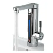 Electric Tap Hot Water Heater Faucet Silver