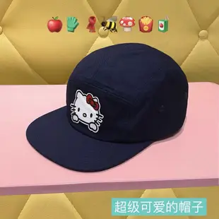 HelloKitty凱蒂貓棒球帽 漁夫帽 棒球帽 遮陽帽 太陽帽 防晒帽 百搭甜美可愛顯瘦潮平沿帽 y2k辣妹帽子