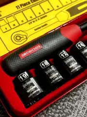 Sidchrome Rare Commemorative Clipsal 500 11 Piece 3/8" Drive 12 Point Tools Set