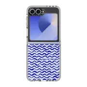 Galaxy Z Flip6 Clear Case Call of the Sea Clear by Agathe Marty