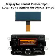 1pc LCD Display Car Radio Stereo AGC-1220RF-A AGC-0060RF-A Fits For Renault Duster Captur Logan Pulse Symbol 3rd-gen Accessories