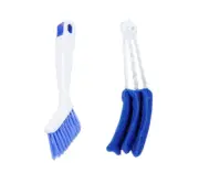 2PC Xtra Kleen® Venetian Blind Brush Door Tracks Remove Dirt Dust Set