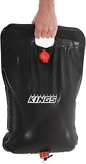 Adventure Kings 20L Portable Camping Shower Bag Solar Heated Water Pipe Outdoor