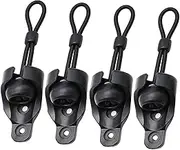 MINAOLULUS 1Set Wind Roller Shutter Bungee Kit Elastic Cord Lock Mechanism for Indoor Outdoor Blinds Easy Installation Versatile Use Replacement