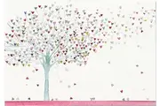 Peter Pauper Press Boxed Blank Note Cards - Tree of Hearts 324603