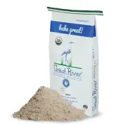 25 lb Organic Dark Rye Flour by Great River - Rich Flavor for Perfect Sourdough