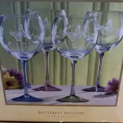 Lenox Butterfly Meadow Balloon Wines, Set of 4 (FCBB1)