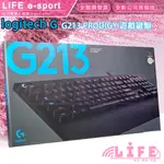 【生活資訊百貨】 LOGITECH 羅技 G213 PRODIGY RGB 電競鍵盤 遊戲鍵盤 防潑水