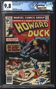 Marvel Howard the Duck 15 8/77 FANTAST CGC 9.8 White Pages