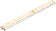 YFlifangting 40CM 60LEDs Wireless Under Cabinet Light USB Rechargeable Closet Lights Motion Sensor Magnetic Strip Night Lamps Fit for Kitchen (Color : 60 LED Warm White)