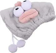 FRCOLOR Essential Hair Towel Wrap Drying Hat Super Absorbent Microfiber for Women Ideal for Bathing