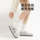 BIRKENSTOCK 真皮勃肯鞋女2024新款春季單鞋懶人豆鞋軟底勃肯鞋