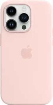 Apple Silicone Case with MagSafe - iPhone 14 Pro Pink