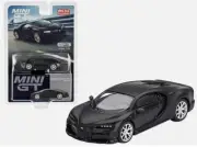 Mini GT Bugatti Chiron Super Sport 300+ Matte Black MGT00374 1/64 Diecast Car
