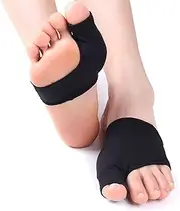 Toe Sleeve Straightener | Breathable Elastic Split Socks,Indoor Outdoor Hiking or Casual, Relieve Toe Discomfort Men Women Socks