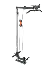 Sunny Health & Fitness Lat Pull Down Attachment Pulley System For Power Racks