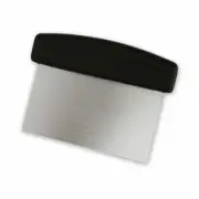 Dough Scraper Kitchen Utensil Plastic Handle 150 x 75mm Blade