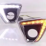 2PCS Bumper LED DRL Daytime Running Lamps Fog Lights For Mazda CX-5 2012-2016 (for: Mazda)