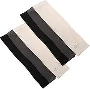 [Milisten] 6 Pairs UV Protection Cooling Arm Sleeves for Men Women Breathable Chinlon Material Summer Sun Shield for Outdoor Activities Driving Gaming