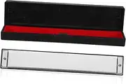SUPVOX 1 set C Key Complex Tone Harmonica for Beginners with Storage Box Durable Smooth and Comfortable Musical Instrument for Practice and Play