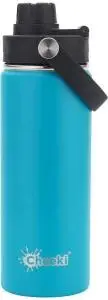 Cheeki Stainless Steel Bottle Adventure Insulated Aqua 600ml