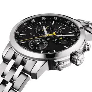 【TISSOT 天梭 官方授權】T-Sport PRC 200 CHRONOGRAPH計時腕錶 母親節(T1144171105700)