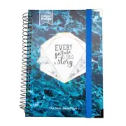 Ancicraft Spiral Notebook Journal Lined Composition Hard Cover Diary for Office