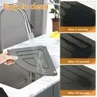 Sink Caddy Organizer Strong Absorbent Diatomite Sink Tray Bath Storage Holder༒