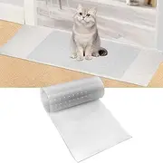 Carpet Protector for Pets,Cat Scratch Carpet Protector for Doorway,Anti Scratch Under Door Cat Scratch Protector Mat,Non-Slip,3.7FT*15inch