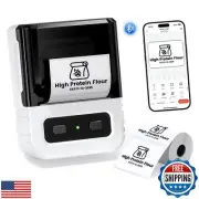 Itari Label Maker Machine with Tapes, M102 Bluetooth Sticker Maker, Portable